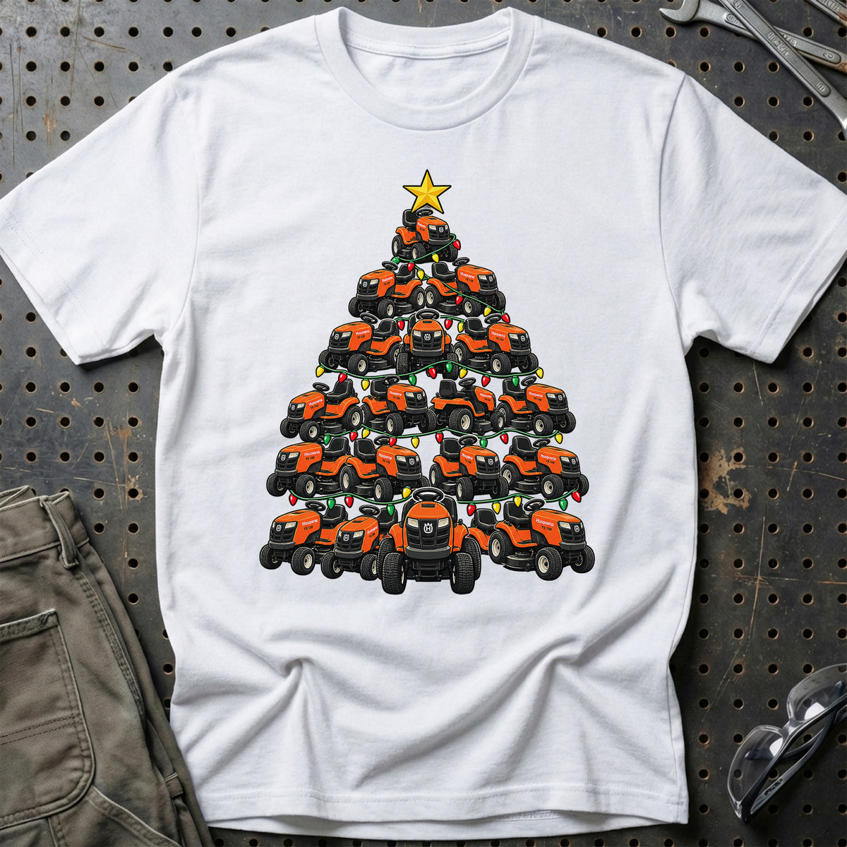 
Produktbillede af Husqvarna Havetraktor Juletræ T-Shirt