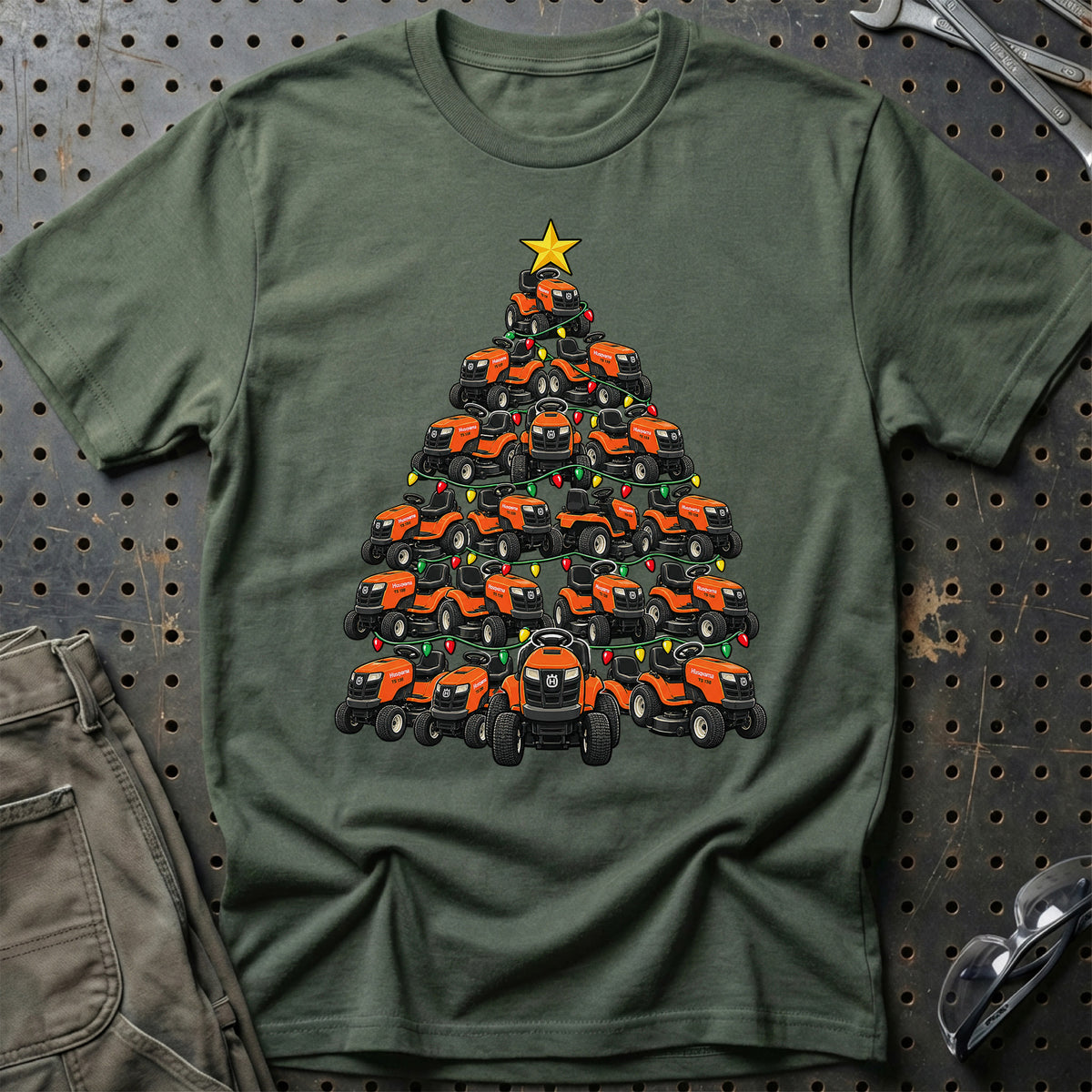
Produktbillede af Husqvarna Havetraktor Juletræ T-Shirt