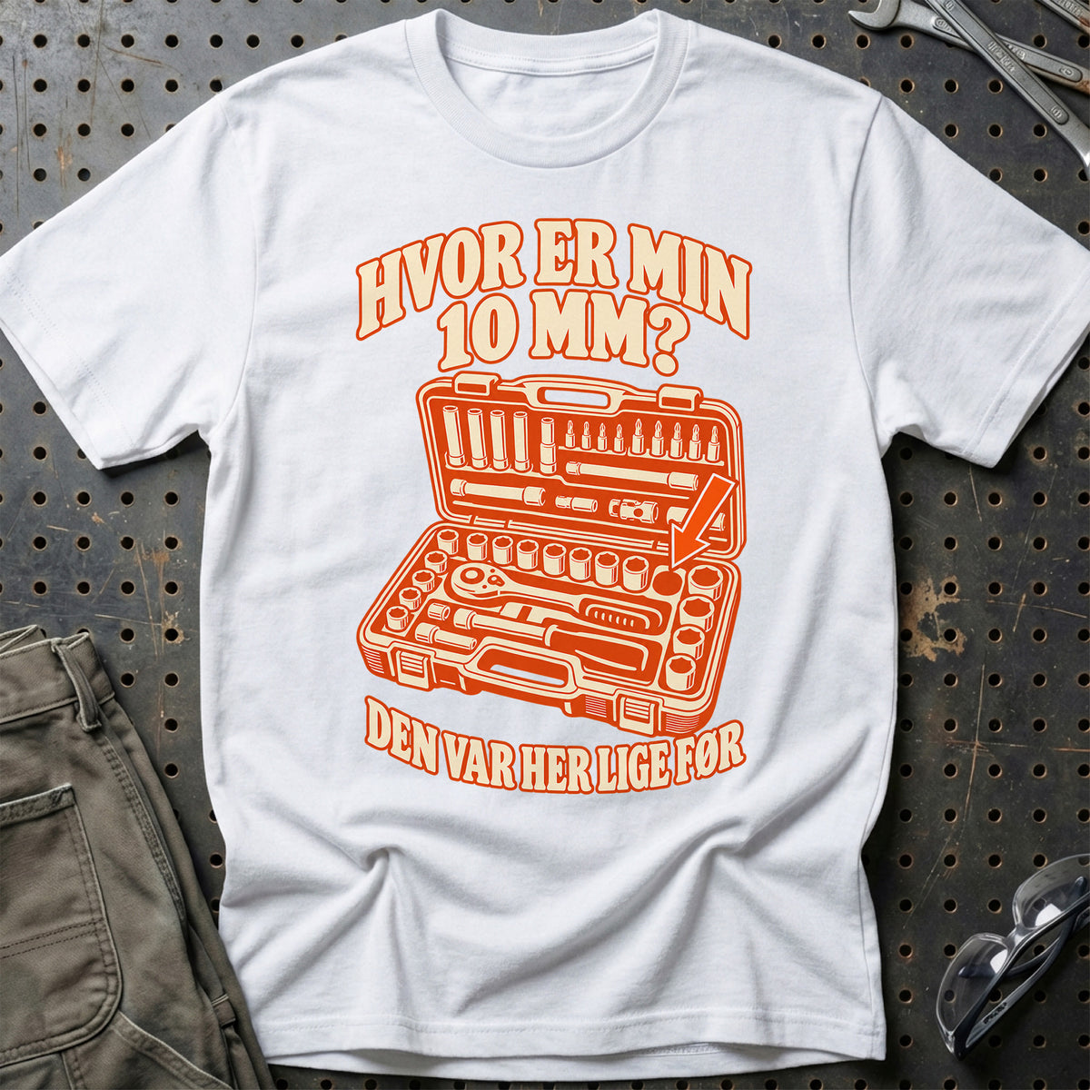 
Produktbillede af Hvor er min 10 mm – Den var her lige før T-Shirt