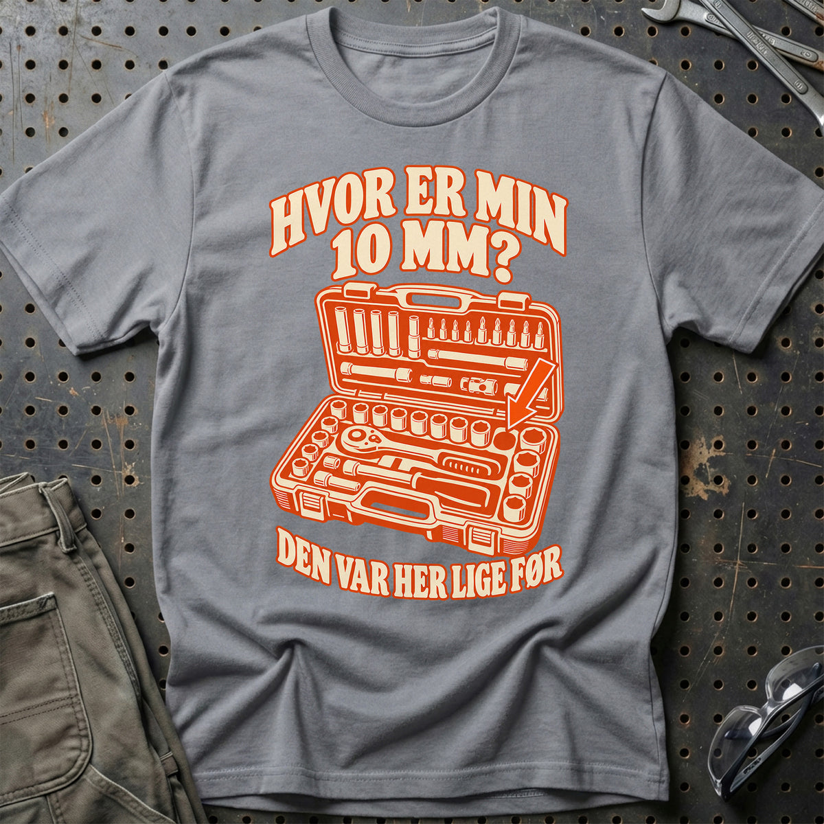 
Produktbillede af Hvor er min 10 mm – Den var her lige før T-Shirt