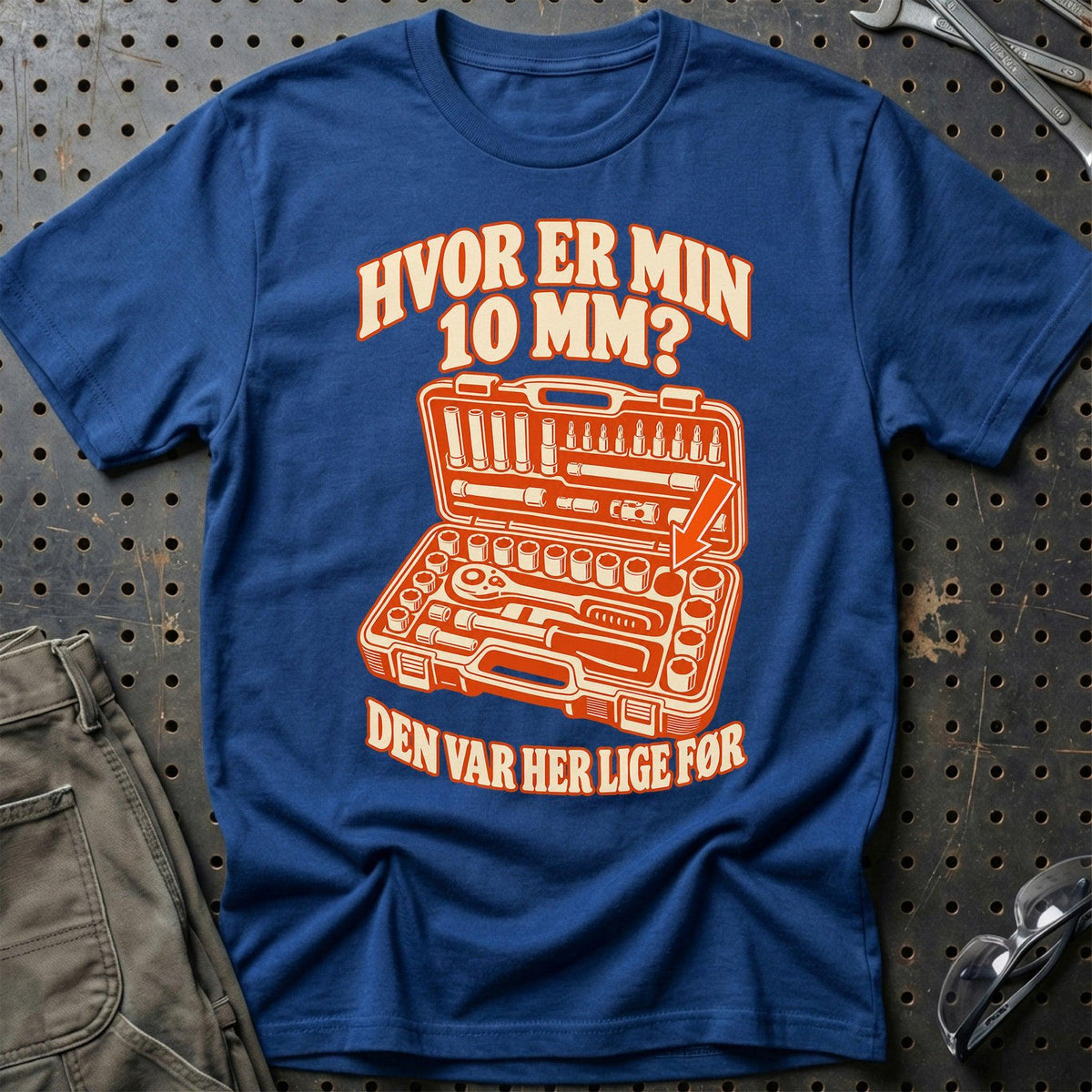 
Produktbillede af Hvor er min 10 mm – Den var her lige før T-Shirt