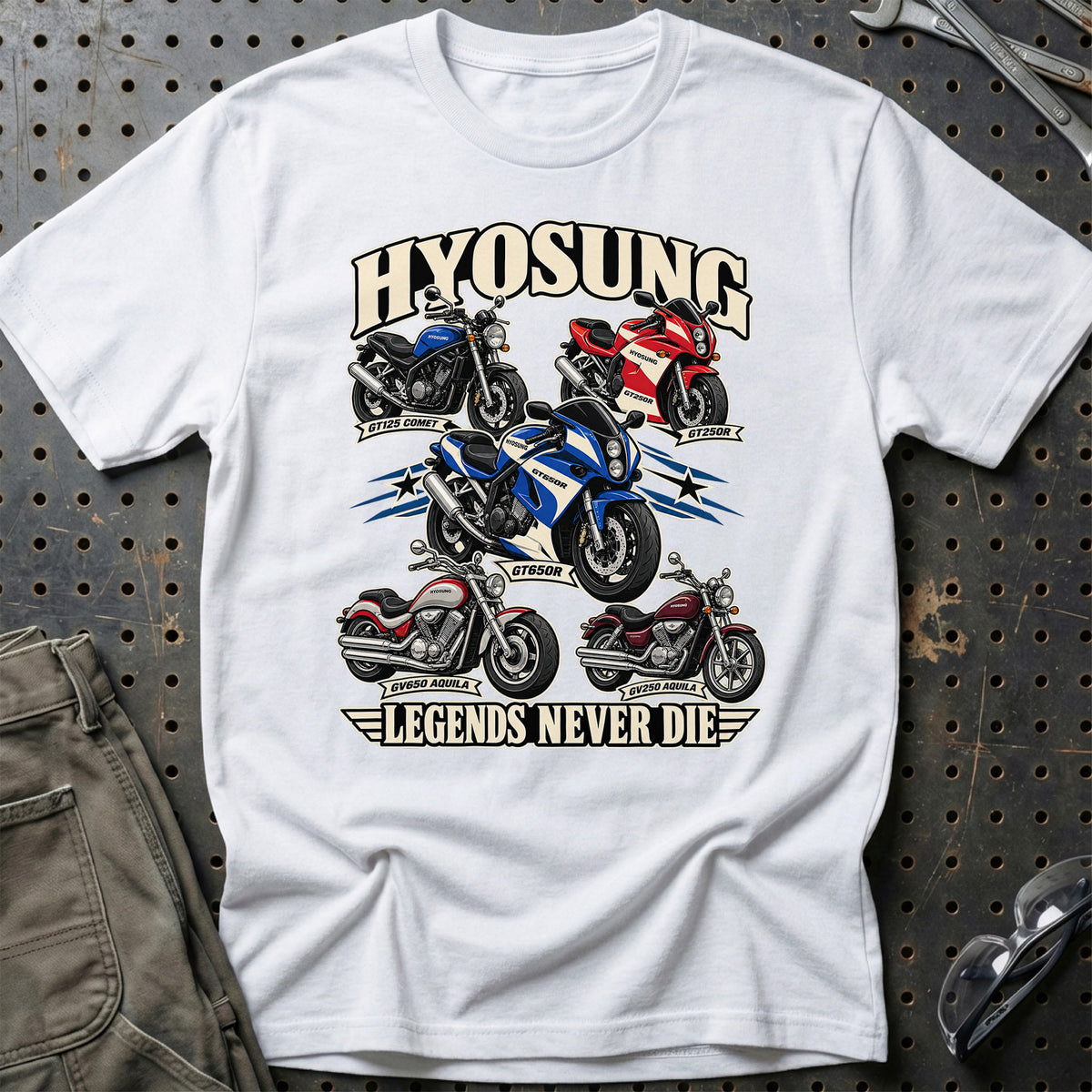 
Produktbillede af Hyosung Legends Never Die T-Shirt