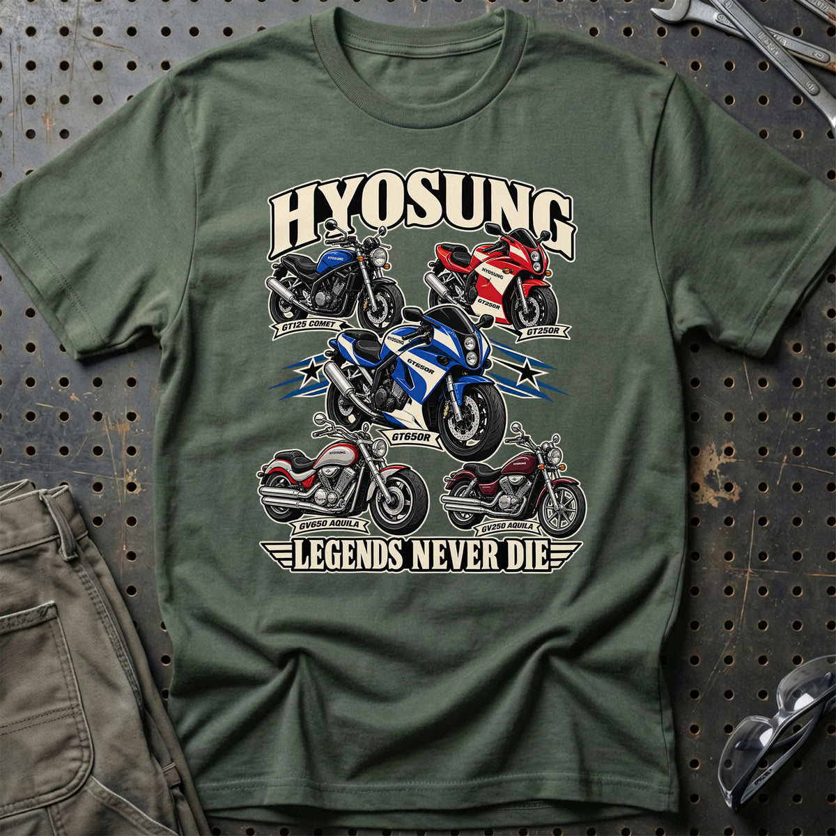 
Produktbillede af Hyosung Legends Never Die T-Shirt
