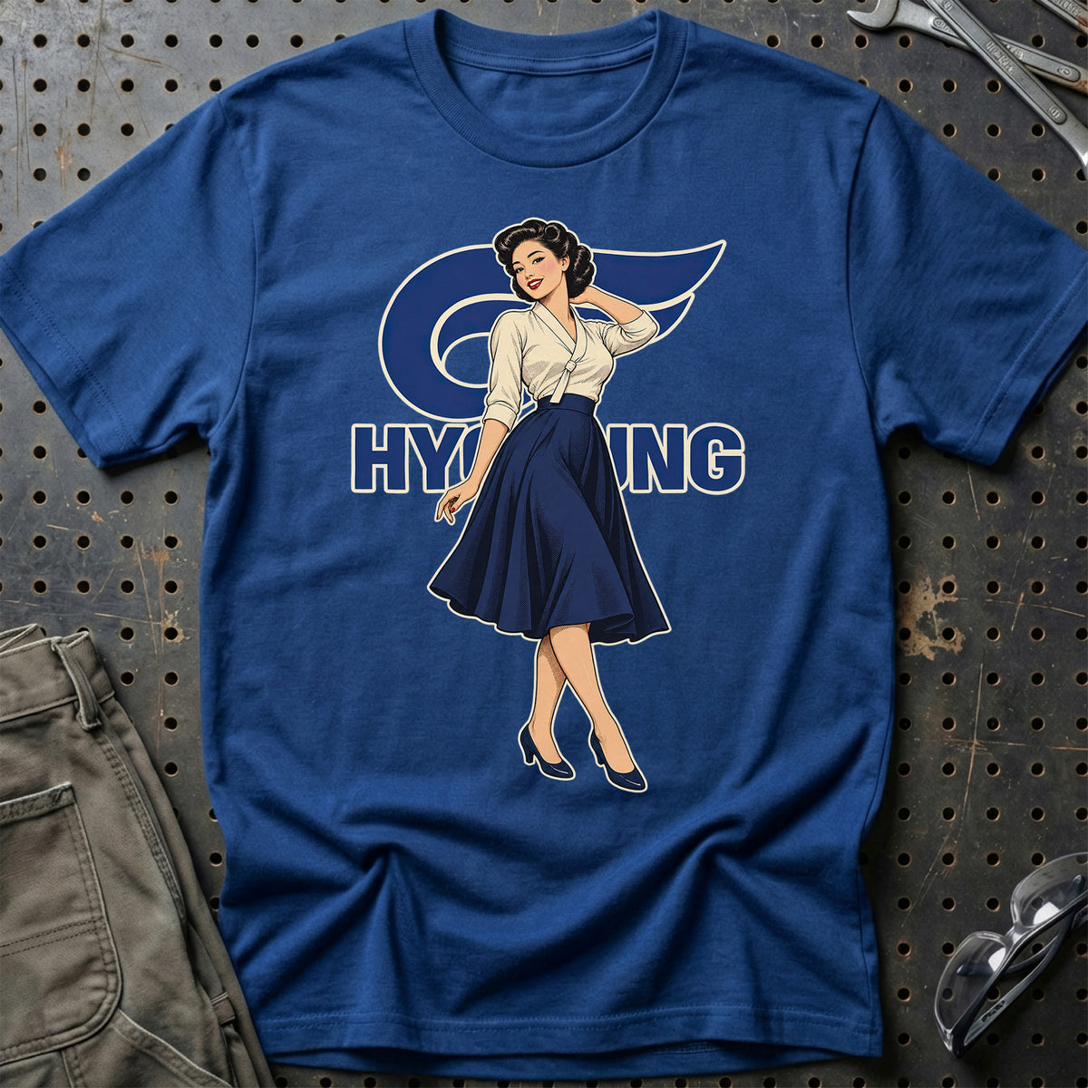 
Produktbillede af Hyosung Retro Pinup T-Shirt