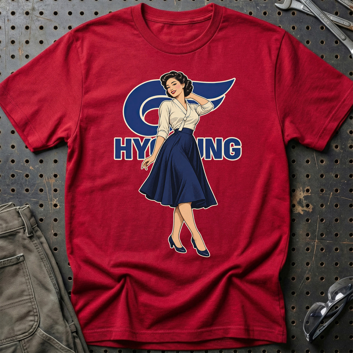 
Produktbillede af Hyosung Retro Pinup T-Shirt