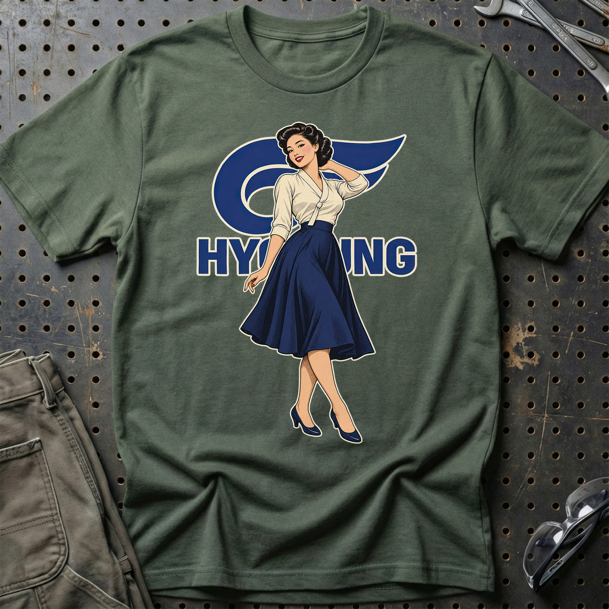 
Produktbillede af Hyosung Retro Pinup T-Shirt