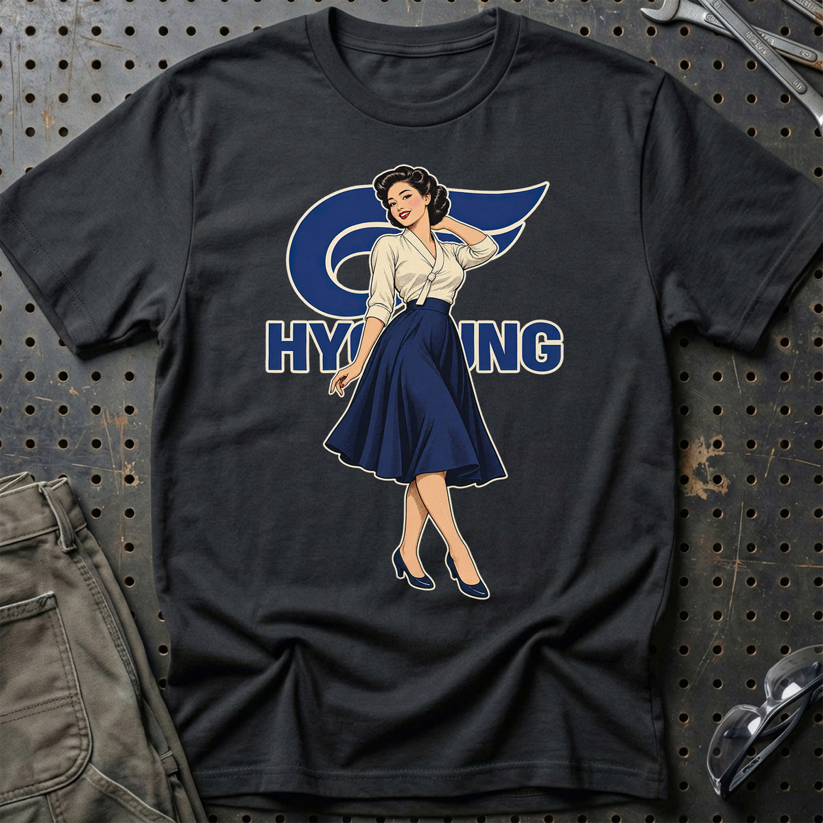 
Produktbillede af Hyosung Retro Pinup T-Shirt