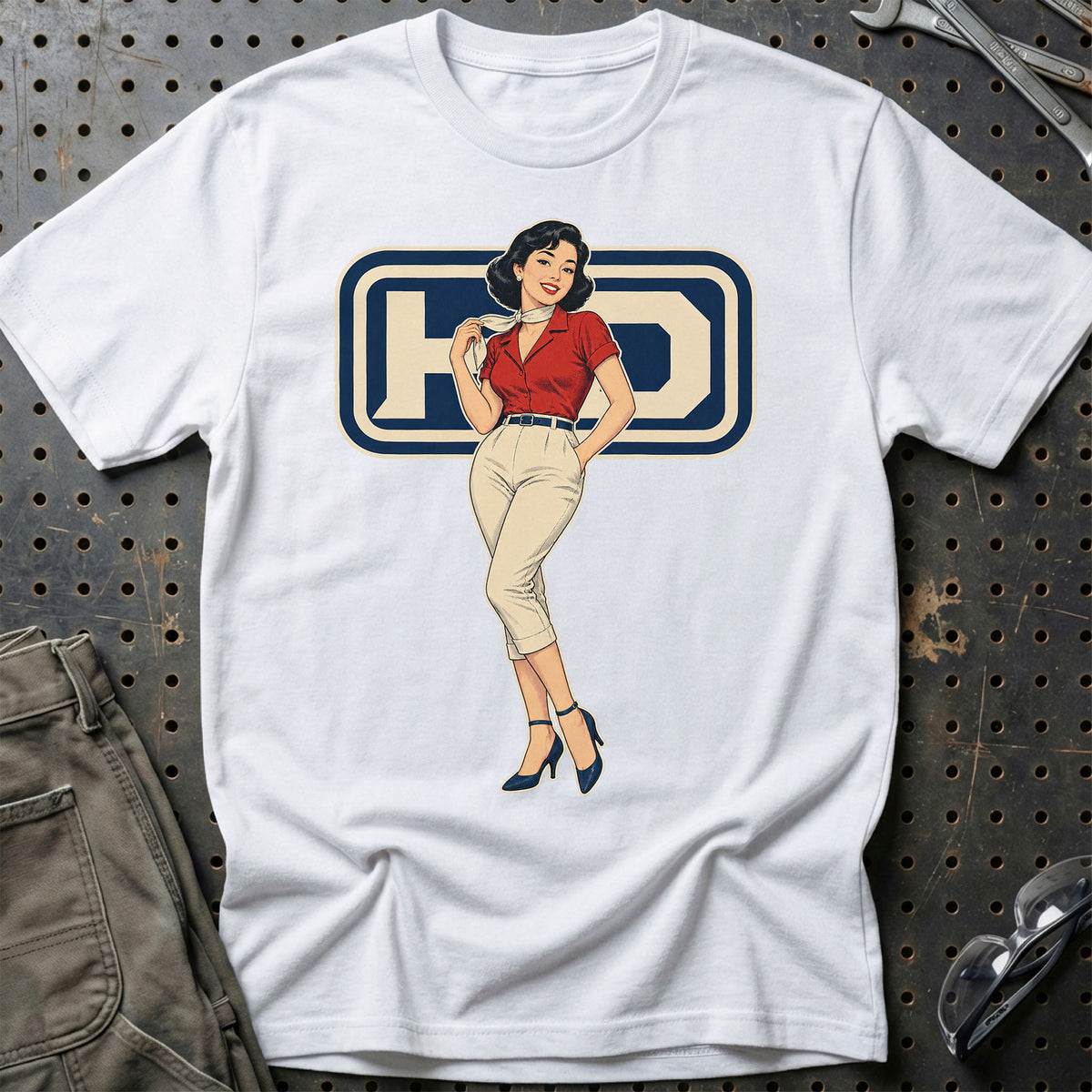 
Produktbillede af Hyundai Retro Pinup T-Shirt