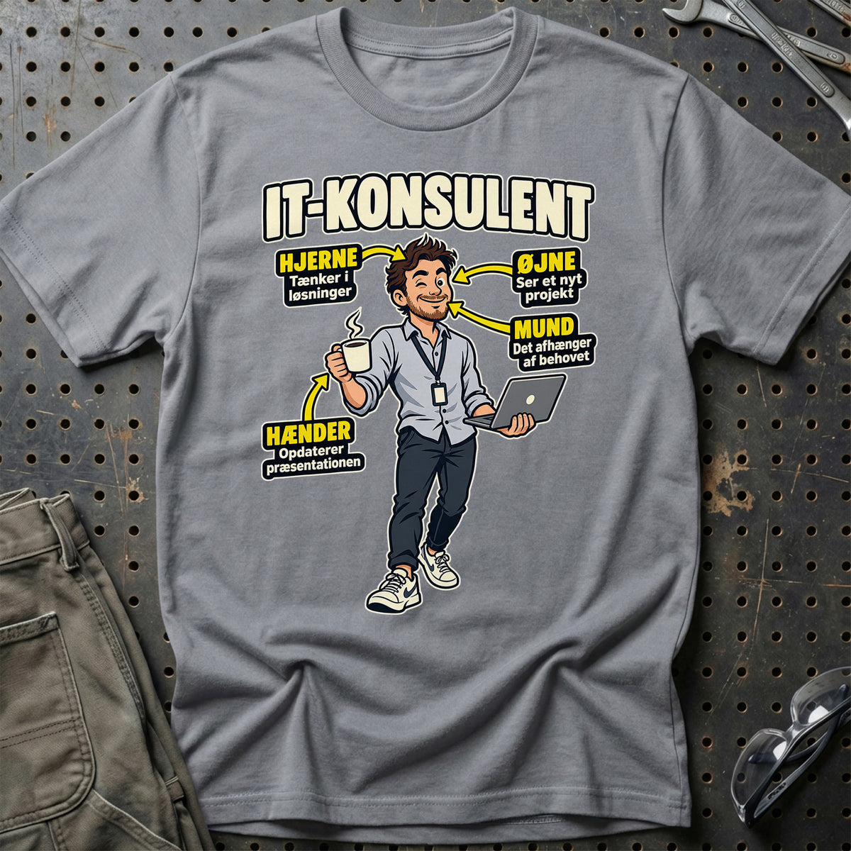 
Produktbillede af IT-konsulent – Anatomi T-Shirt