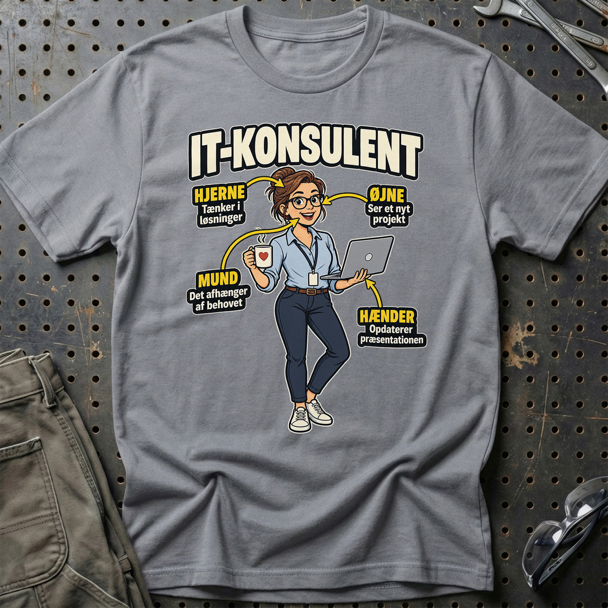 
Produktbillede af IT-konsulent – Anatomi T-Shirt