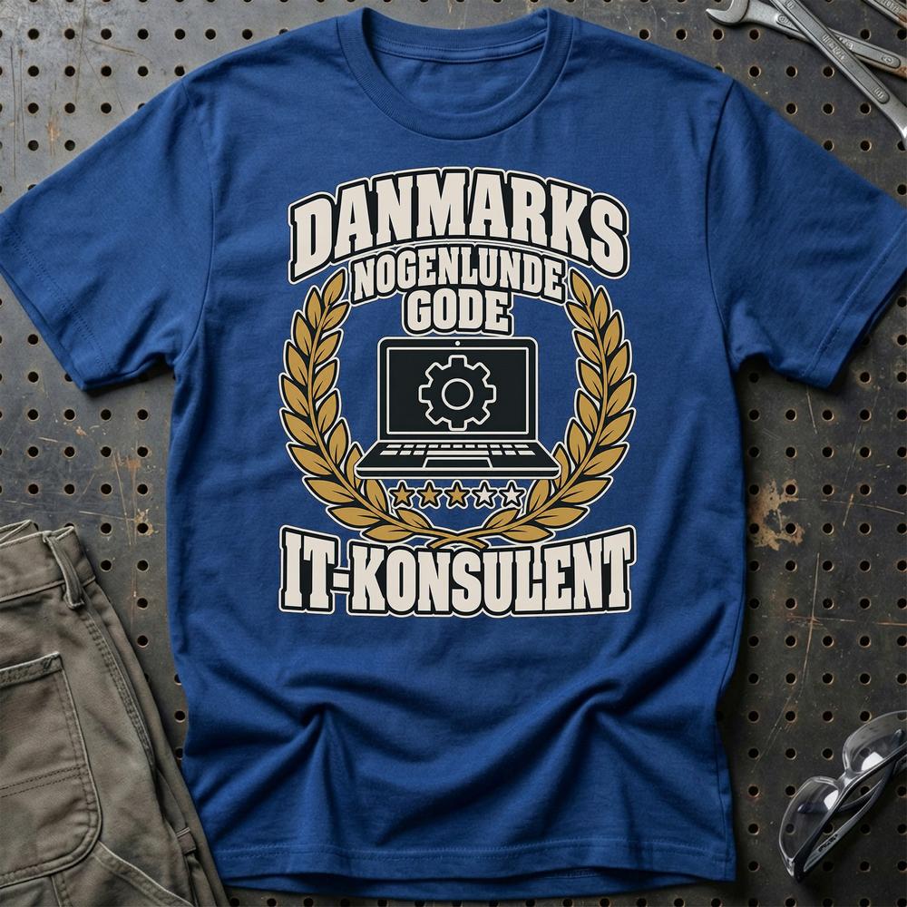 
Produktbillede af IT-konsulent – Danmarks Nogenlunde Gode T-Shirt