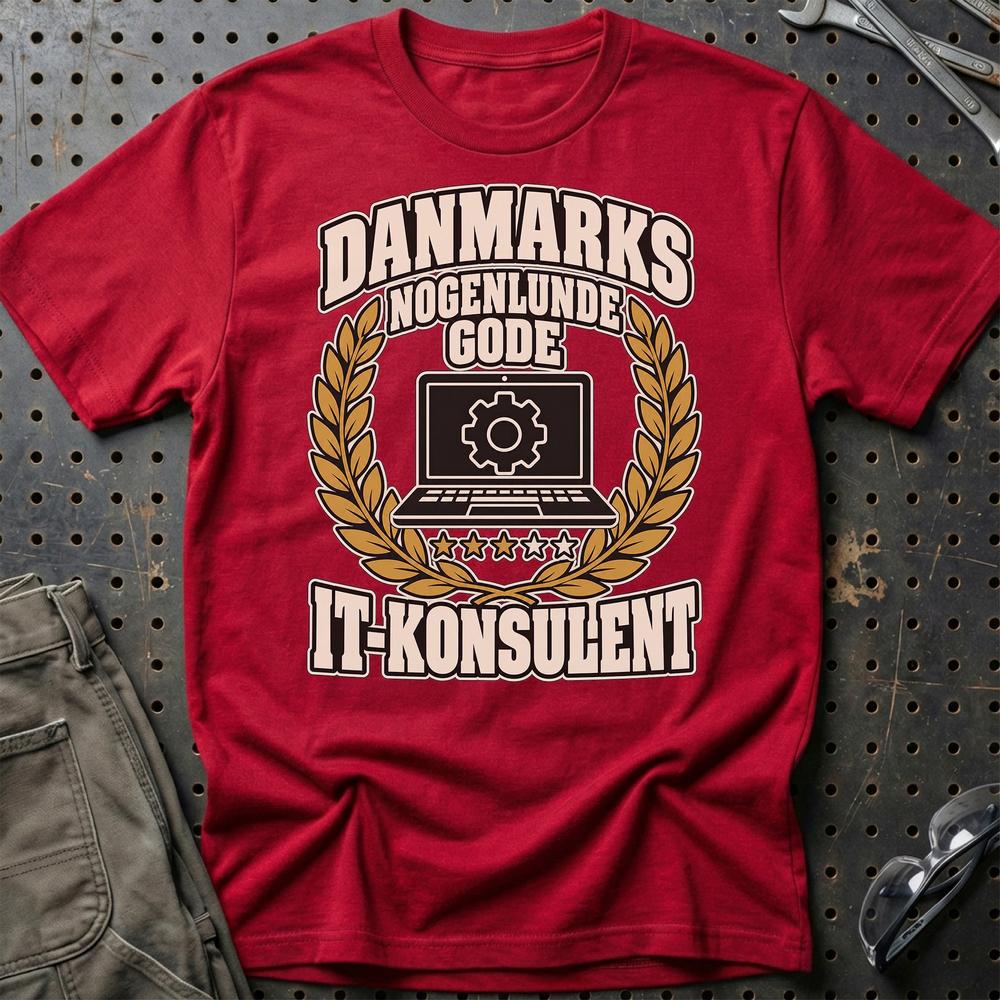 
Produktbillede af IT-konsulent – Danmarks Nogenlunde Gode T-Shirt