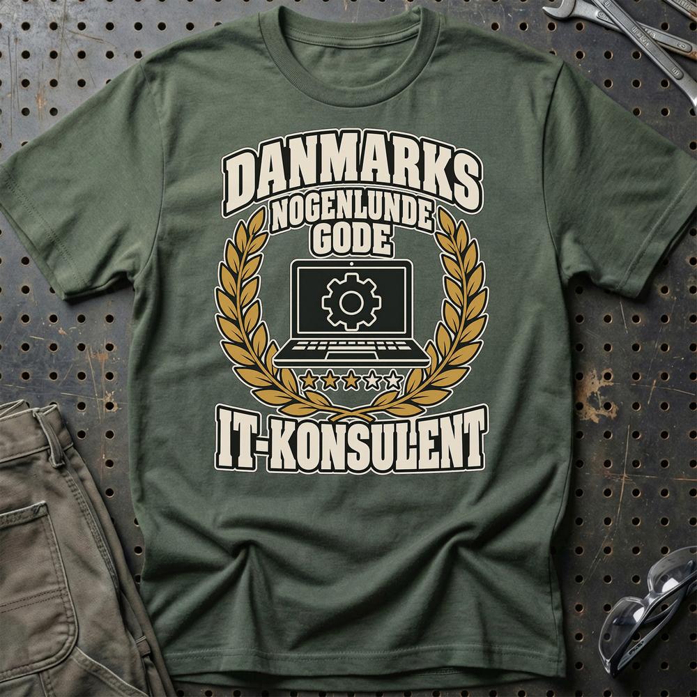 
Produktbillede af IT-konsulent – Danmarks Nogenlunde Gode T-Shirt