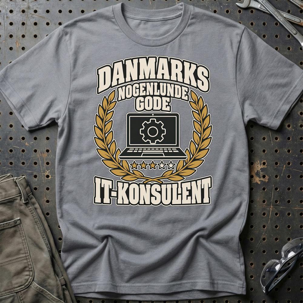 
Produktbillede af IT-konsulent – Danmarks Nogenlunde Gode T-Shirt