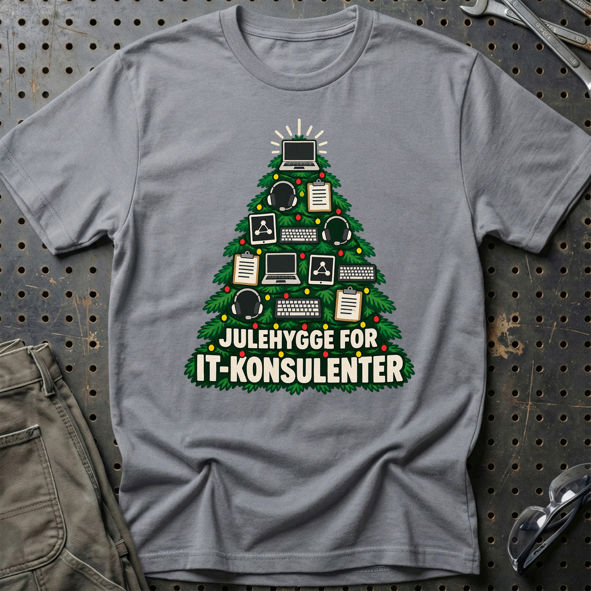 
IT-konsulent – Julehygge – Unisex T-Shirt – Grå Sport