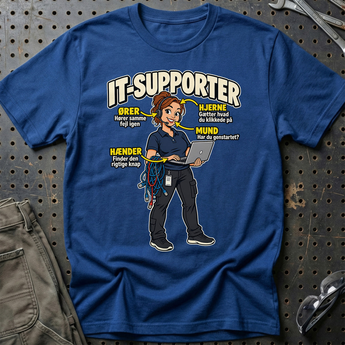 
Produktbillede af IT-supporter – Anatomi T-Shirt