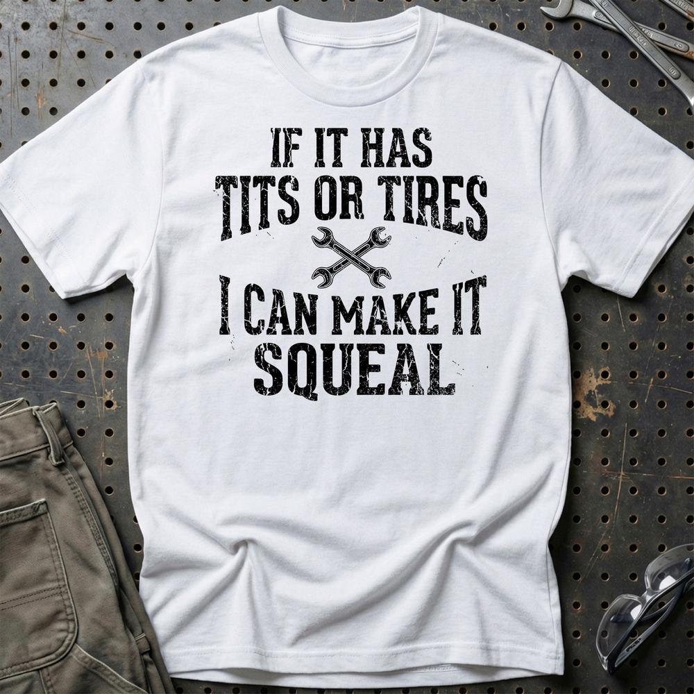 
Produktbillede af If It Has Tits or Tires T-Shirt
