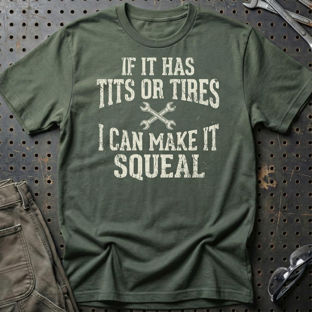 
Produktbillede af If It Has Tits or Tires T-Shirt