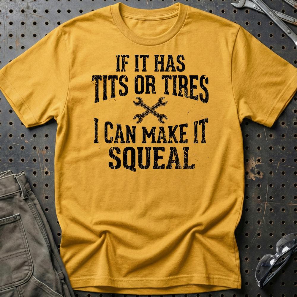 
Produktbillede af If It Has Tits or Tires T-Shirt