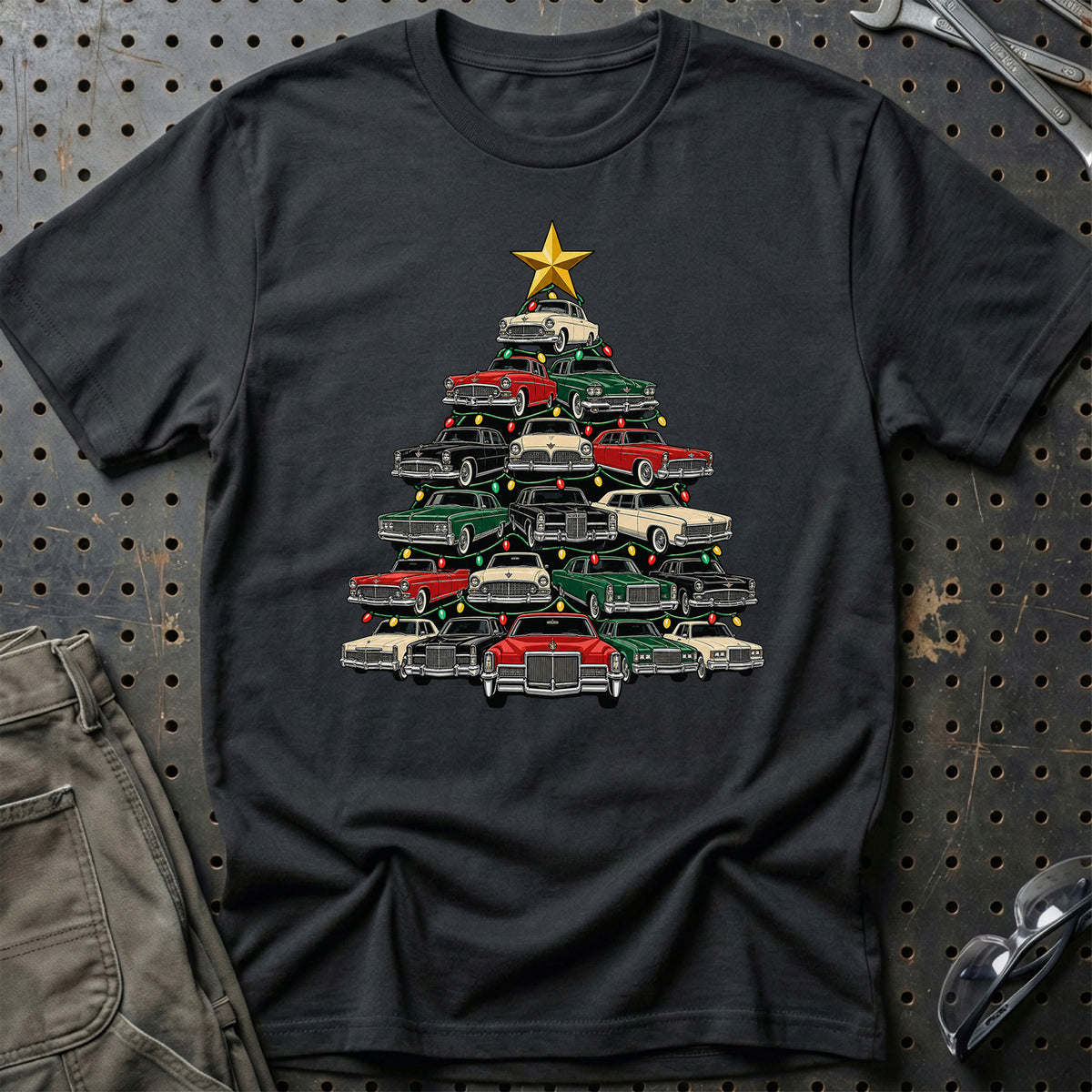 
Imperial Juletræ Christmas Tree Unisex T-Shirt – Sort – print foran