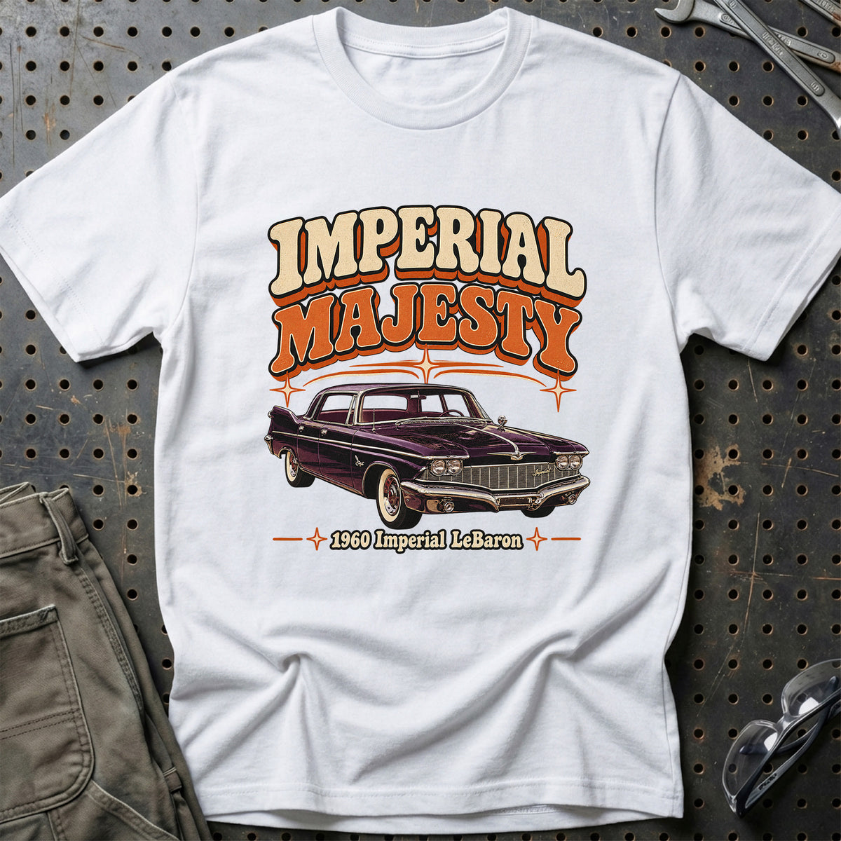 
Imperial LeBaron 1960 – Imperial Majesty T-Shirt – Hvid