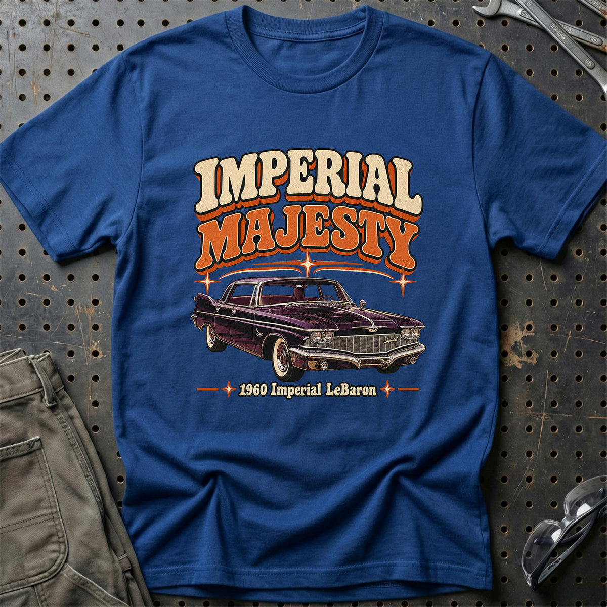 
Imperial LeBaron 1960 – Imperial Majesty T-Shirt – Blå Royal