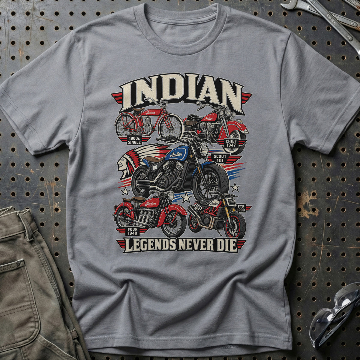 
Produktbillede af Indian Legends Never Die T-Shirt