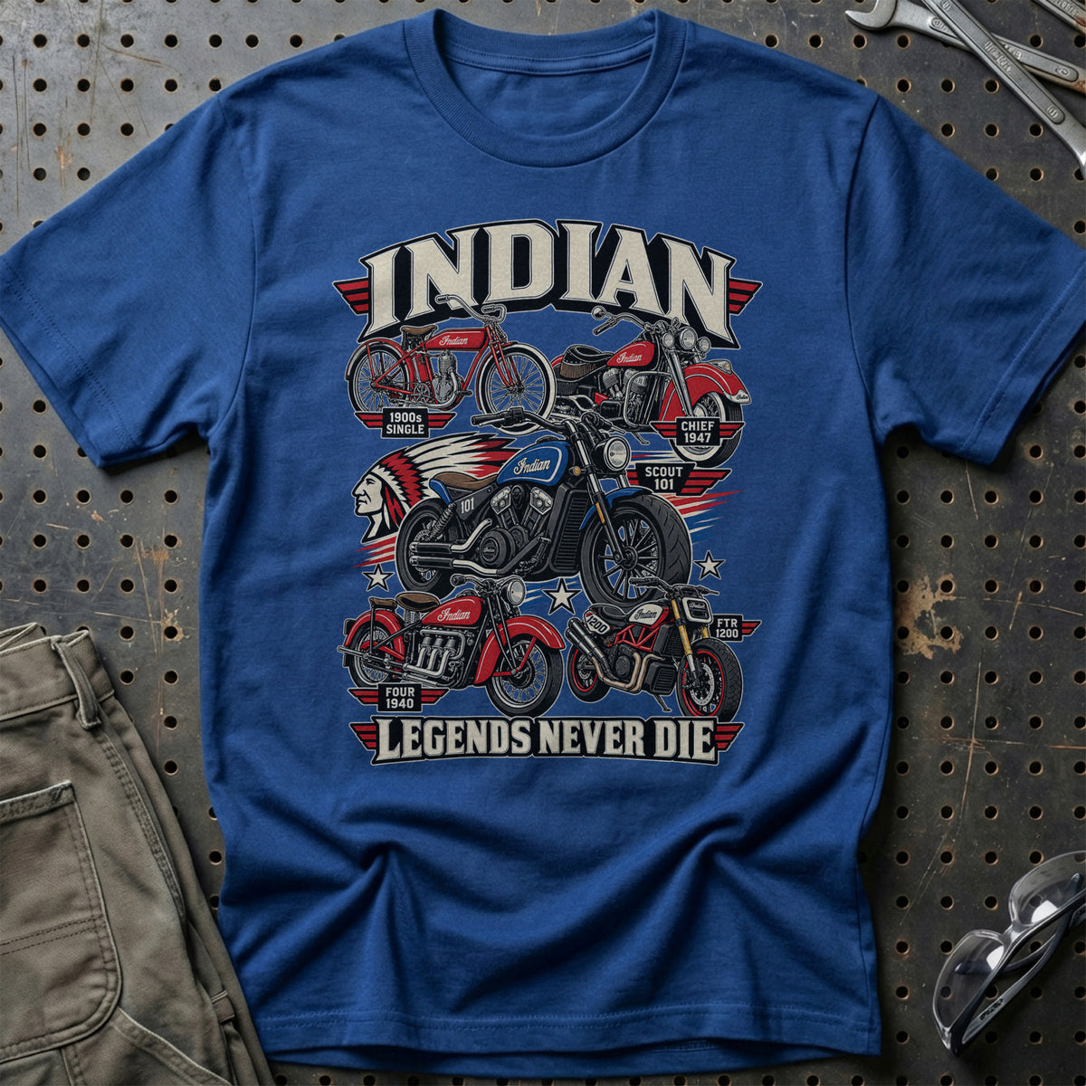 
Produktbillede af Indian Legends Never Die T-Shirt