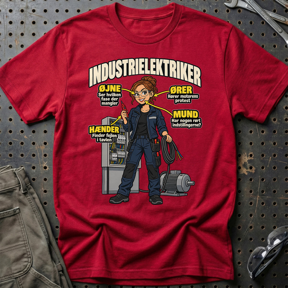 
Produktbillede af Industrielektriker – Anatomi T-Shirt