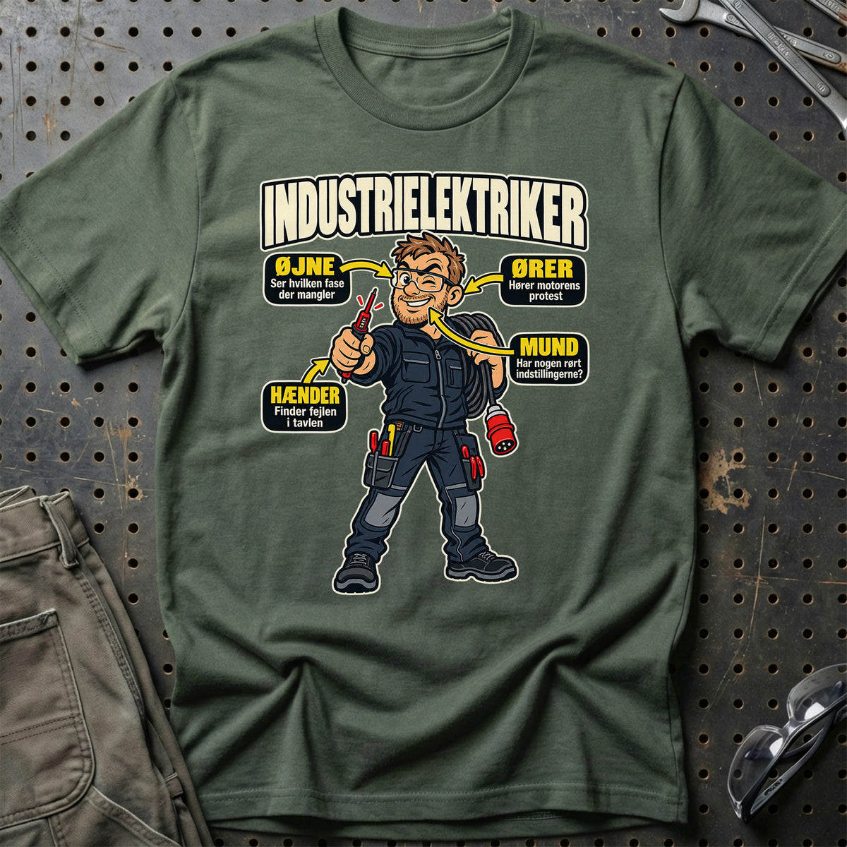 
Produktbillede af Industrielektriker – Anatomi T-Shirt