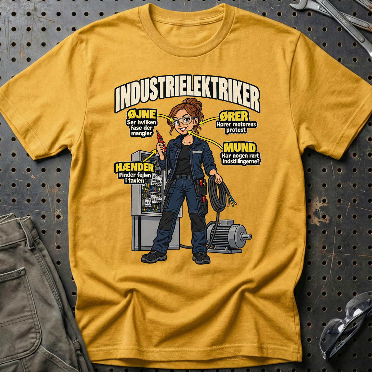 
Produktbillede af Industrielektriker – Anatomi T-Shirt