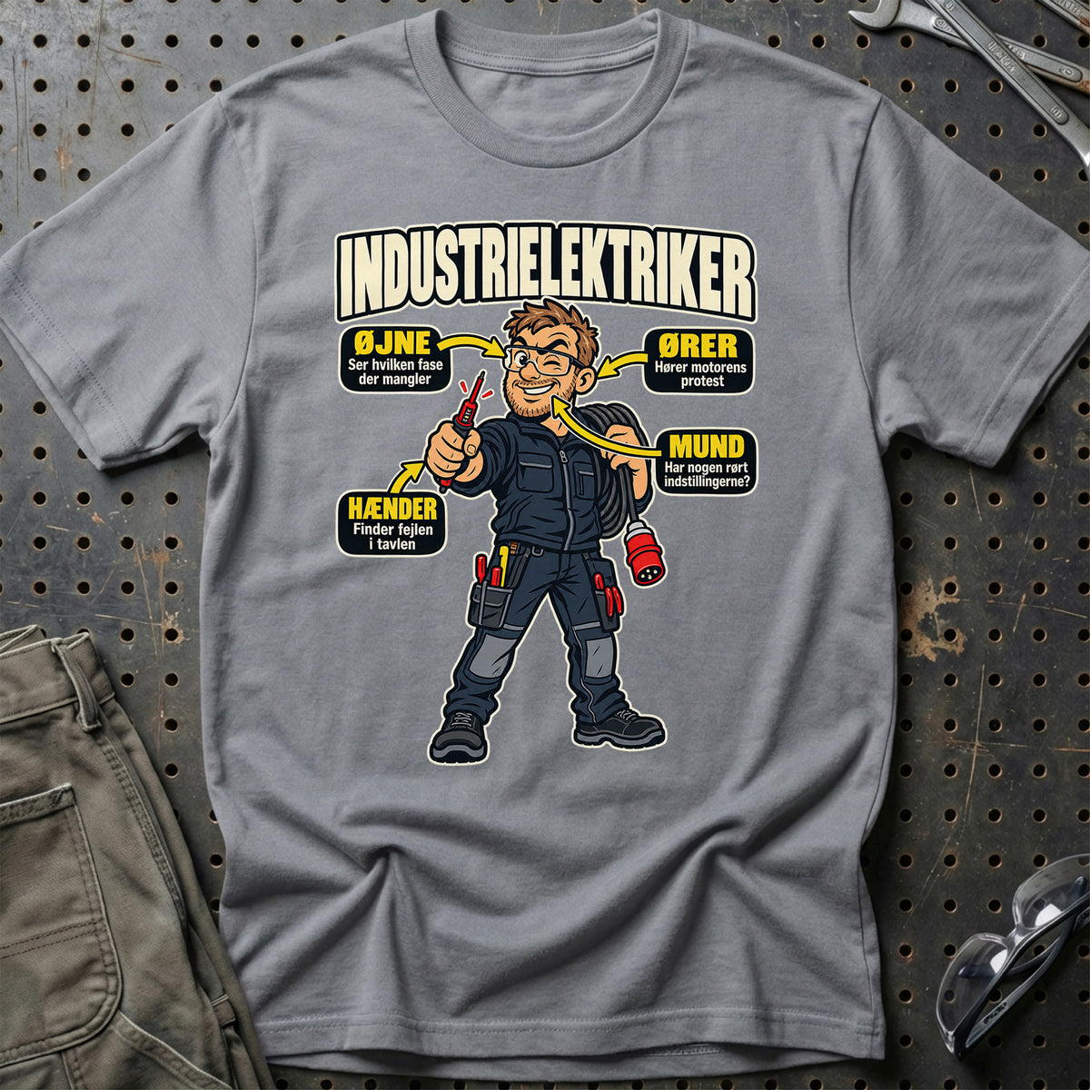 
Produktbillede af Industrielektriker – Anatomi T-Shirt