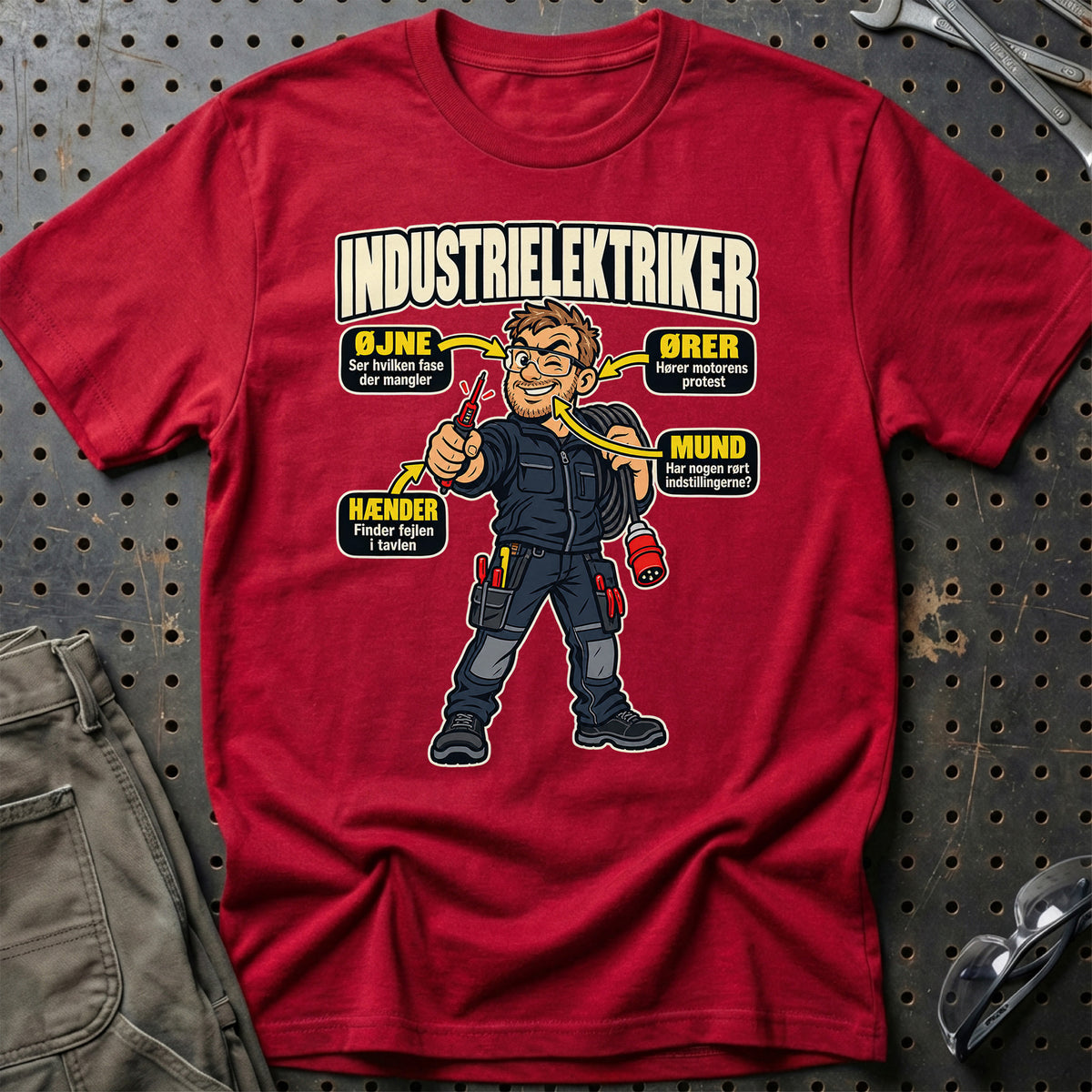 
Produktbillede af Industrielektriker – Anatomi T-Shirt