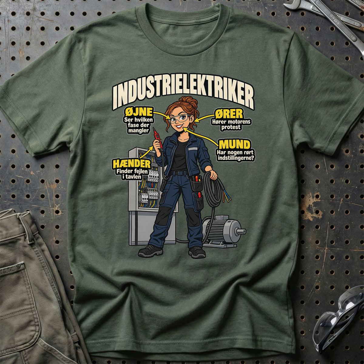 
Produktbillede af Industrielektriker – Anatomi T-Shirt