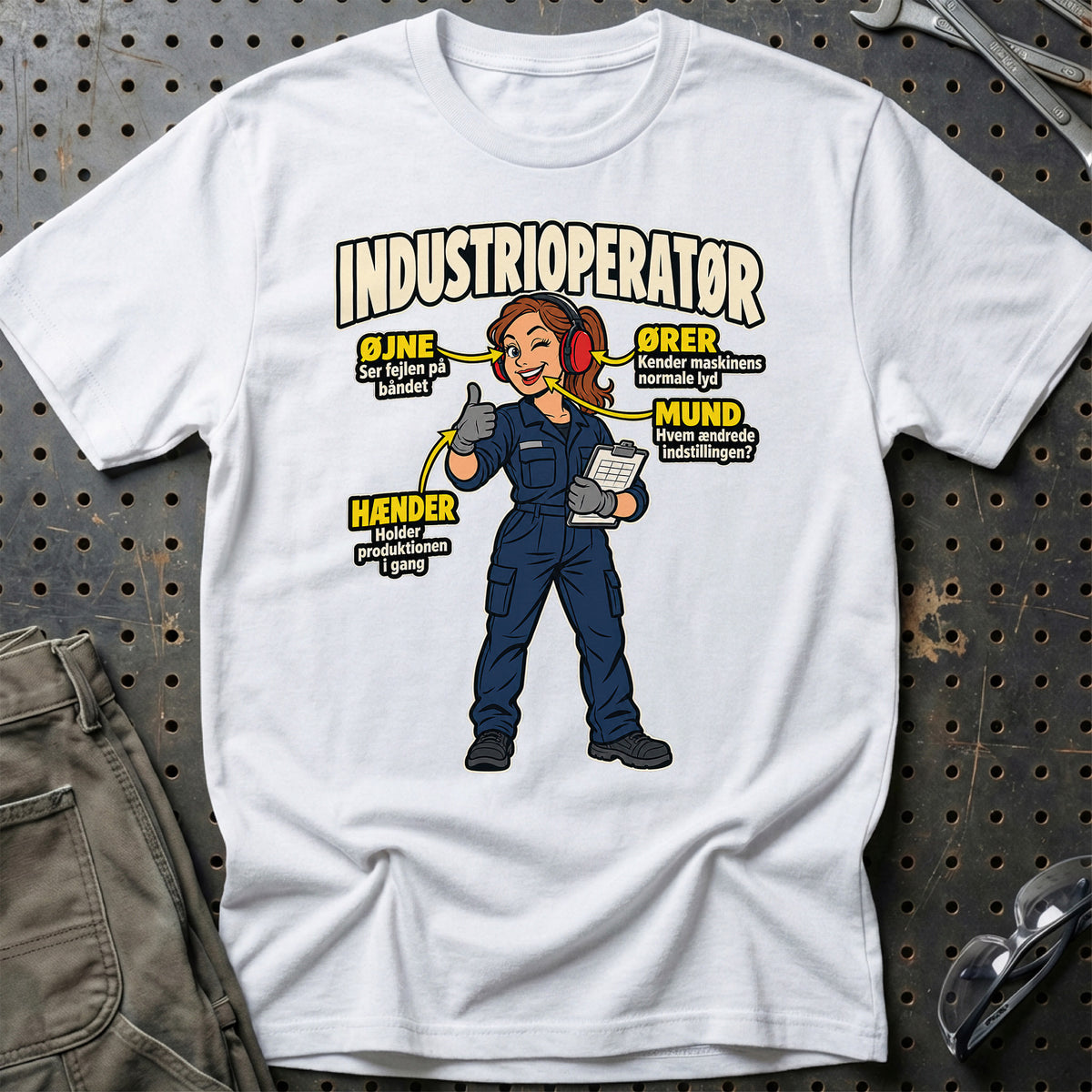 
Produktbillede af Industrioperatør – Anatomi T-Shirt