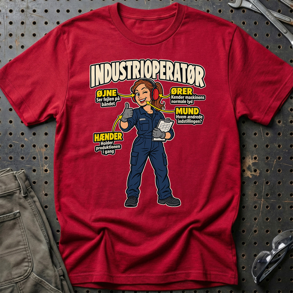 
Produktbillede af Industrioperatør – Anatomi T-Shirt