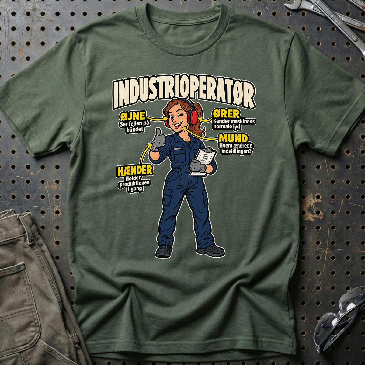 
Produktbillede af Industrioperatør – Anatomi T-Shirt