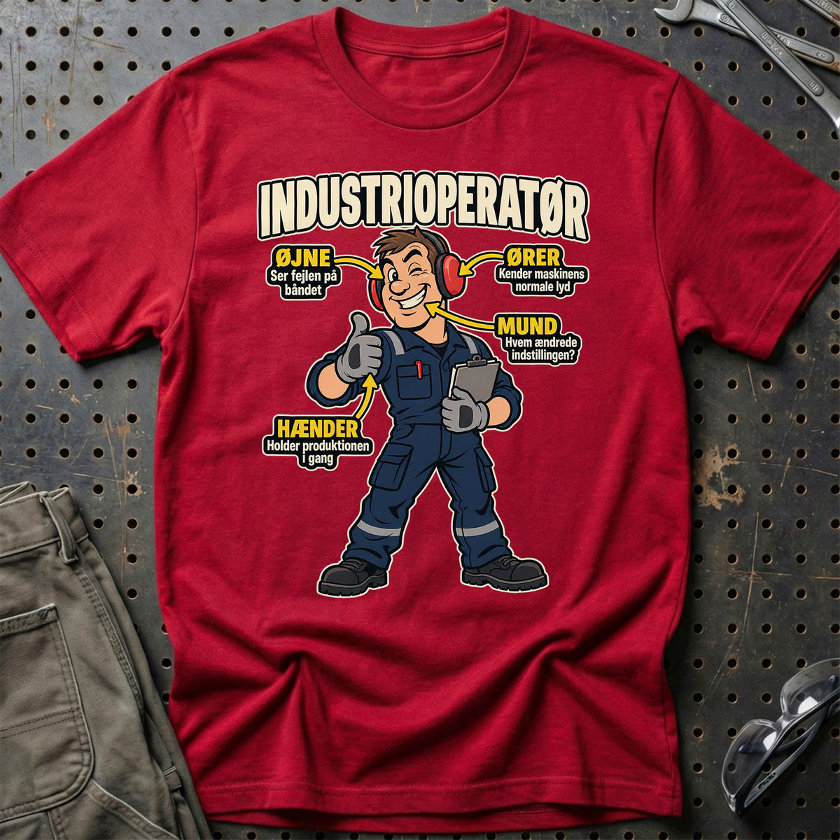 
Produktbillede af Industrioperatør – Anatomi T-Shirt