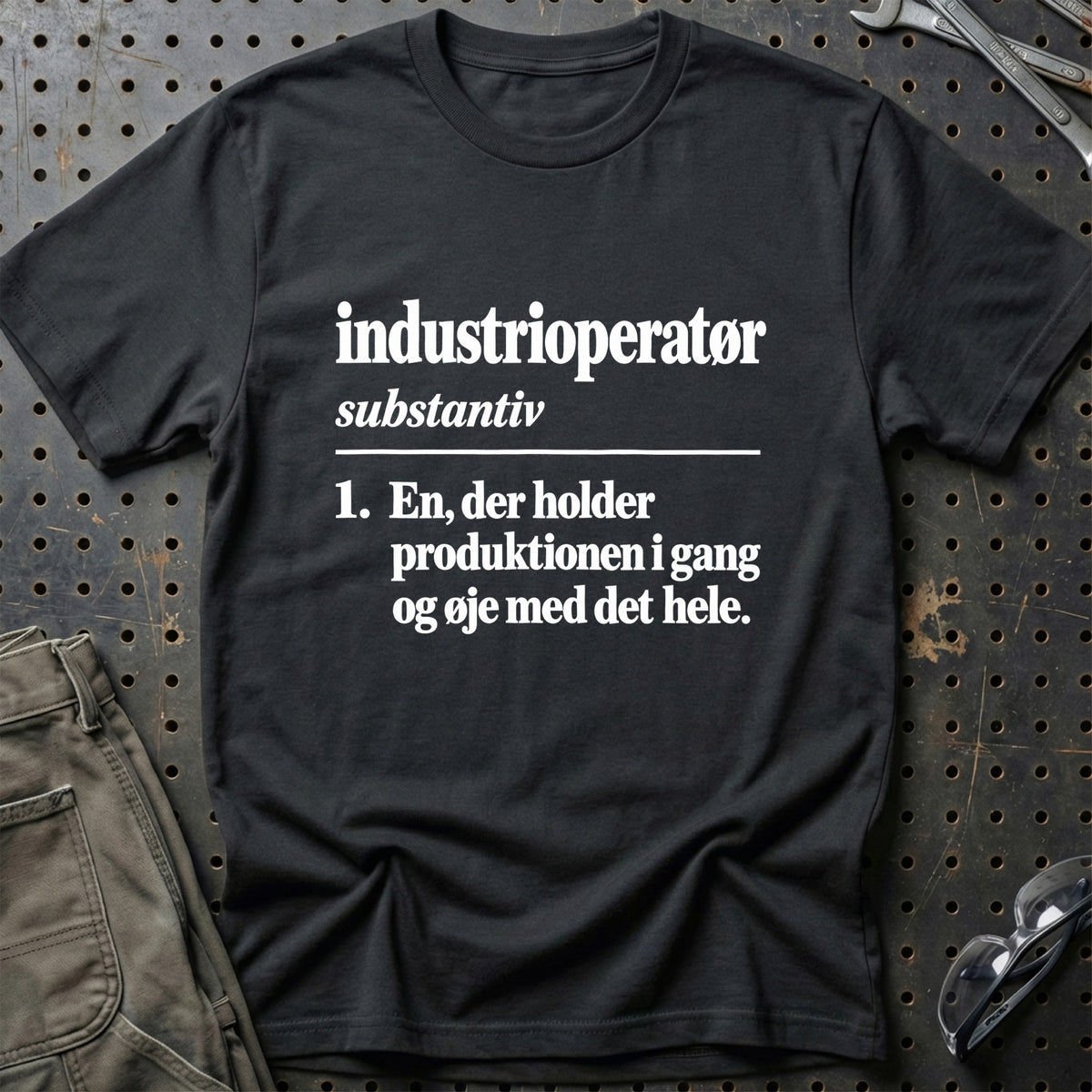 
Industrioperatør – Definition T-Shirt – Sort