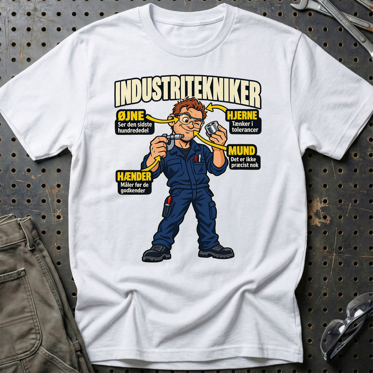 
Produktbillede af Industritekniker – Anatomi T-Shirt