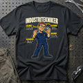 Industritekniker – Anatomi T-Shirt – Sort