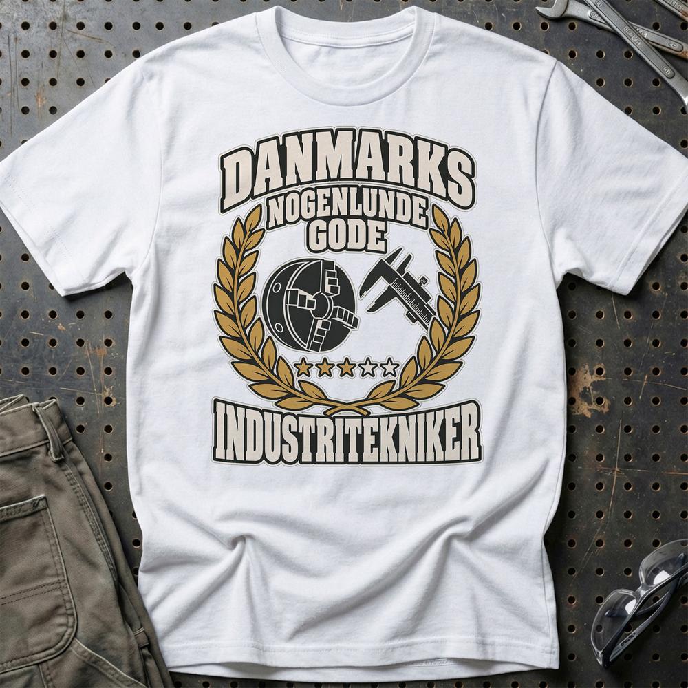 
Produktbillede af Industritekniker – Danmarks Nogenlunde Gode T-Shirt