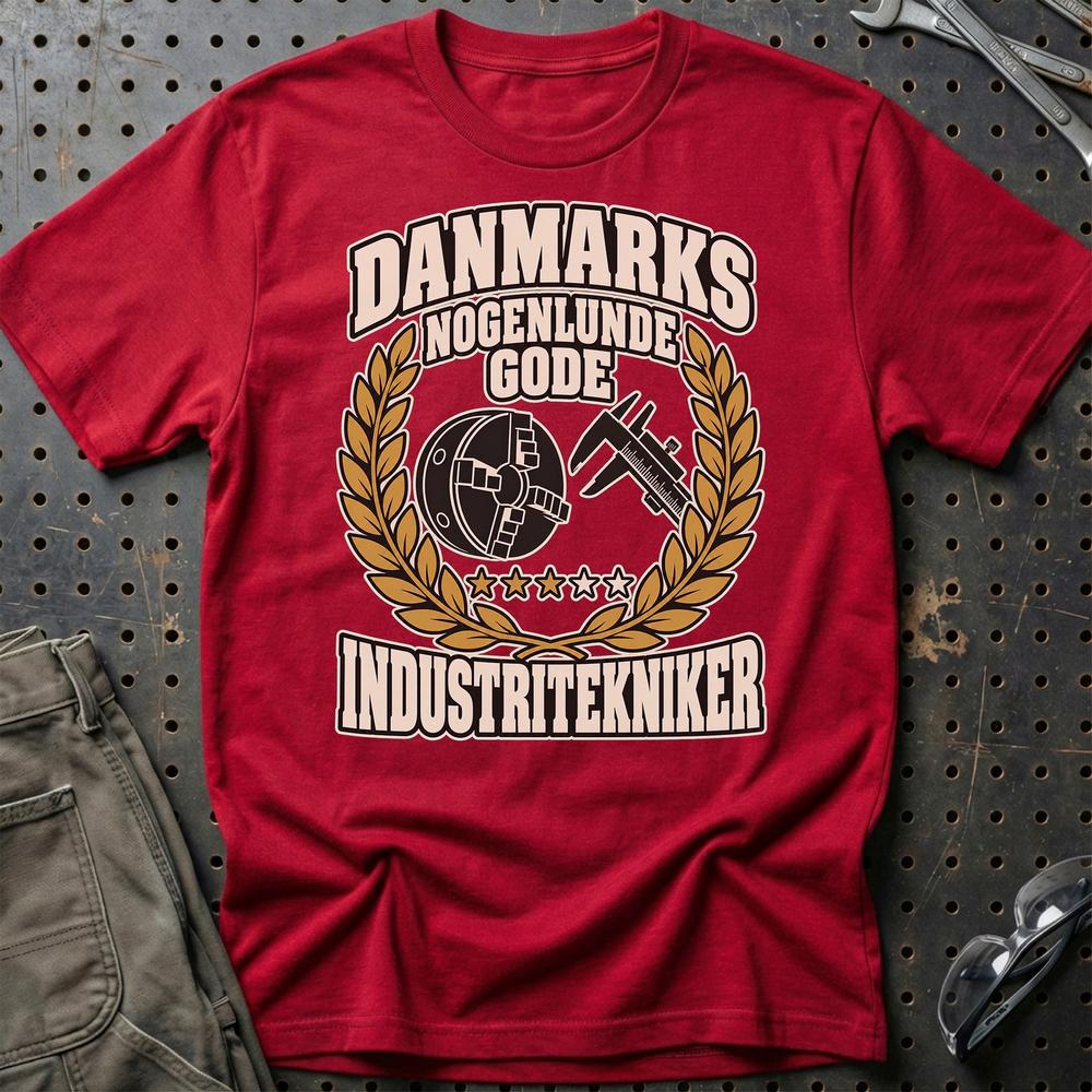 
Produktbillede af Industritekniker – Danmarks Nogenlunde Gode T-Shirt