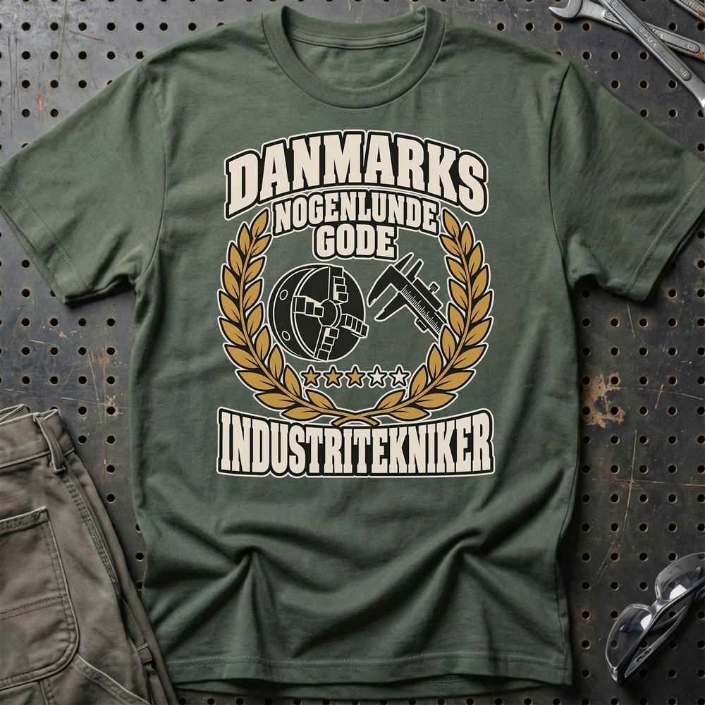 
Produktbillede af Industritekniker – Danmarks Nogenlunde Gode T-Shirt