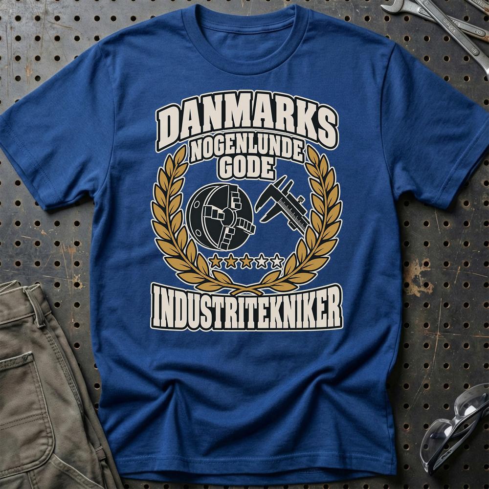 
Produktbillede af Industritekniker – Danmarks Nogenlunde Gode T-Shirt