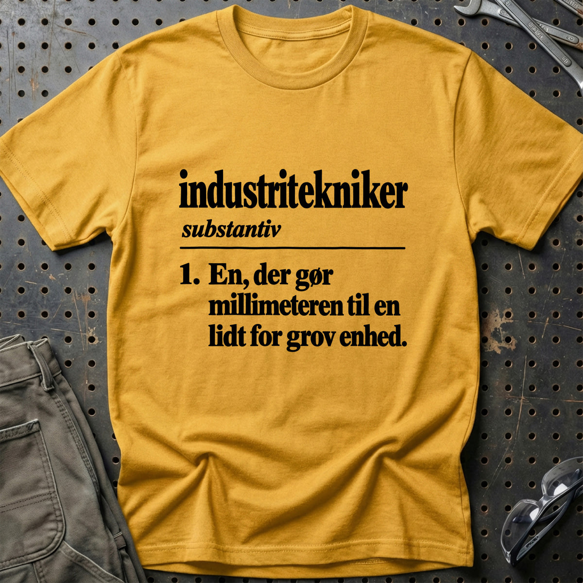 
Industritekniker – Definition T-Shirt – Guld