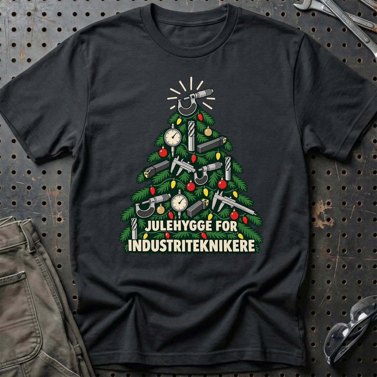 
Industritekniker – Julehygge – Unisex T-Shirt – Sort