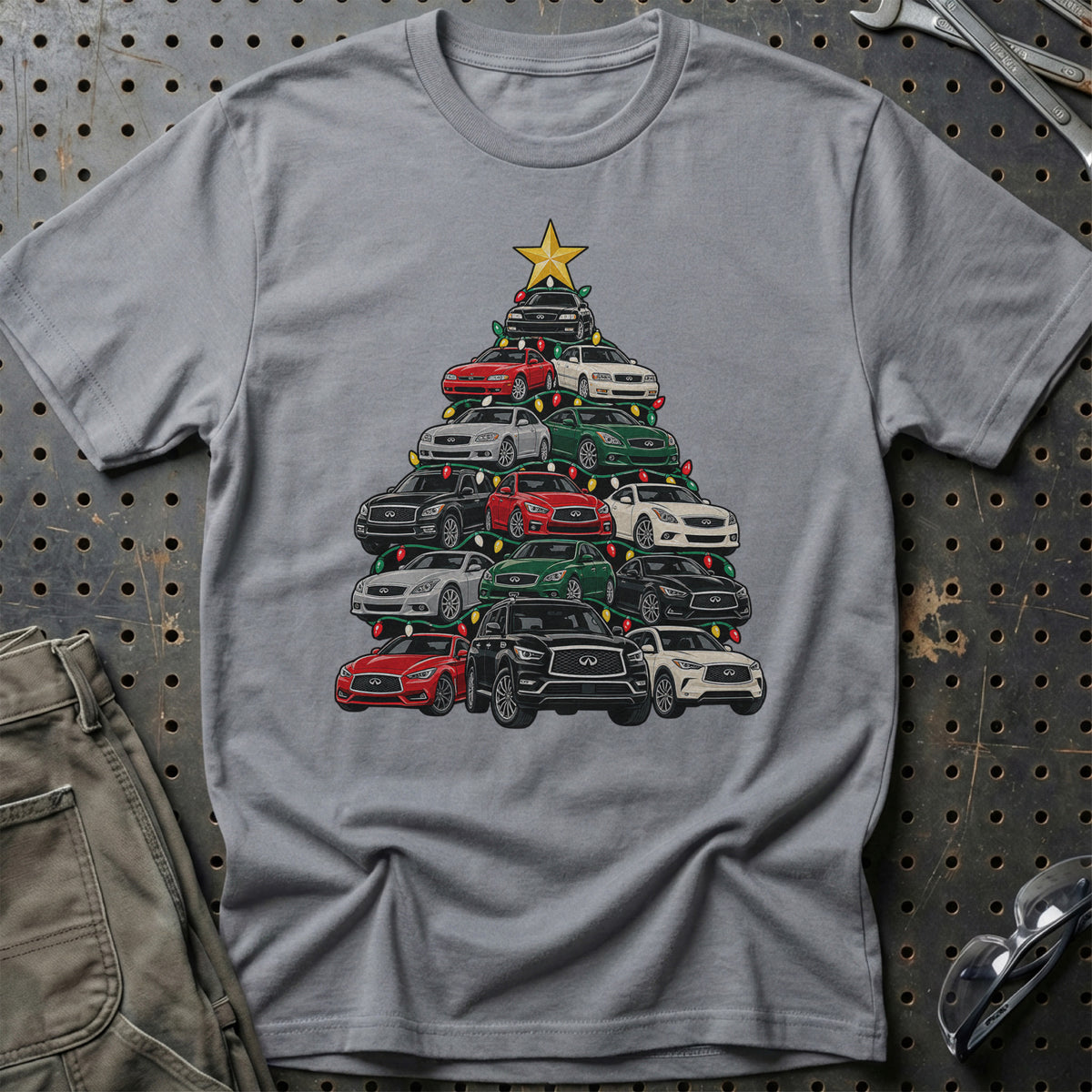 
Produktbillede af Infiniti Juletræ T-Shirt