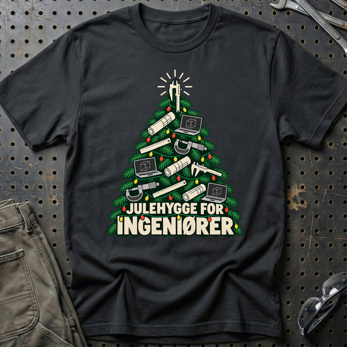 
Ingeniør – Julehygge – Unisex T-Shirt – Sort