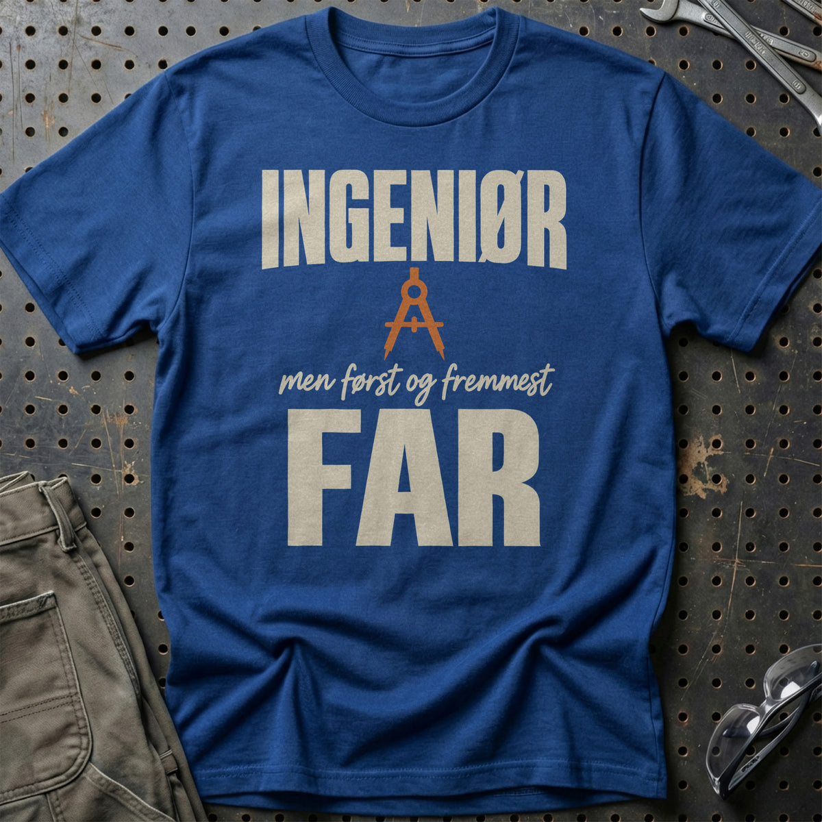 
Produktbillede af Ingeniør – Men Først Og Fremmest Far T-Shirt